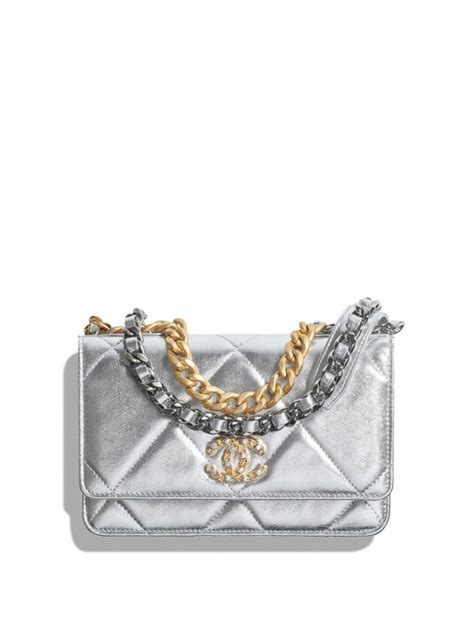 chanel wallet on chain saks|Shop CHANEL CHANEL 19 WALLET ON CHAIN.